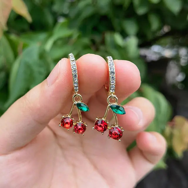 GZ Ice presents Cute Acrylic Gummy Bear Dangle Earrings