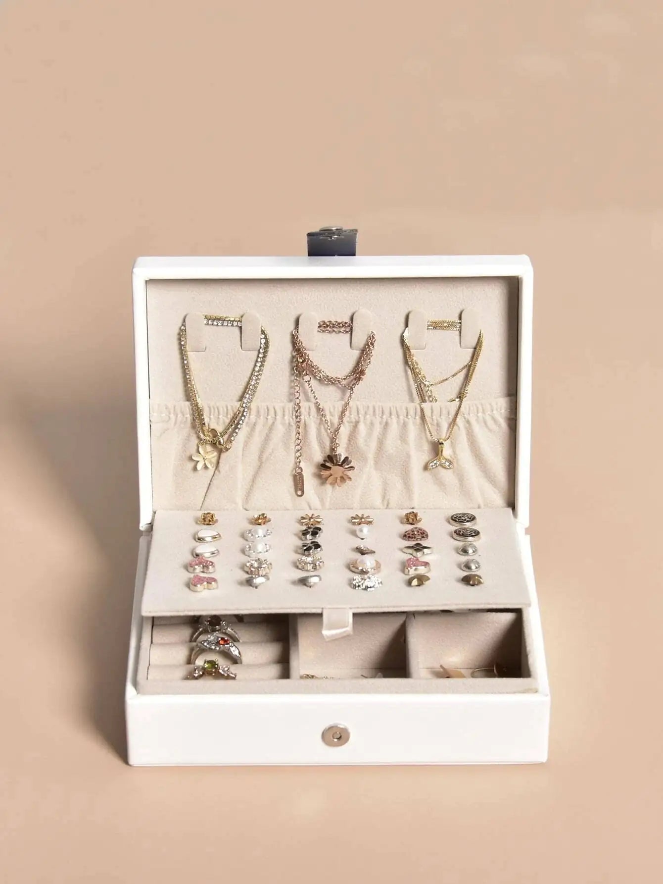 GZ Ice presents Gleeft® Double Layer Jewelry Box