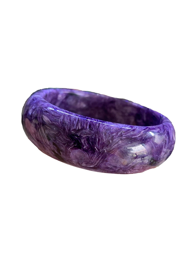 GZ Ice presents Half Jadifyed Charoite Bracelet