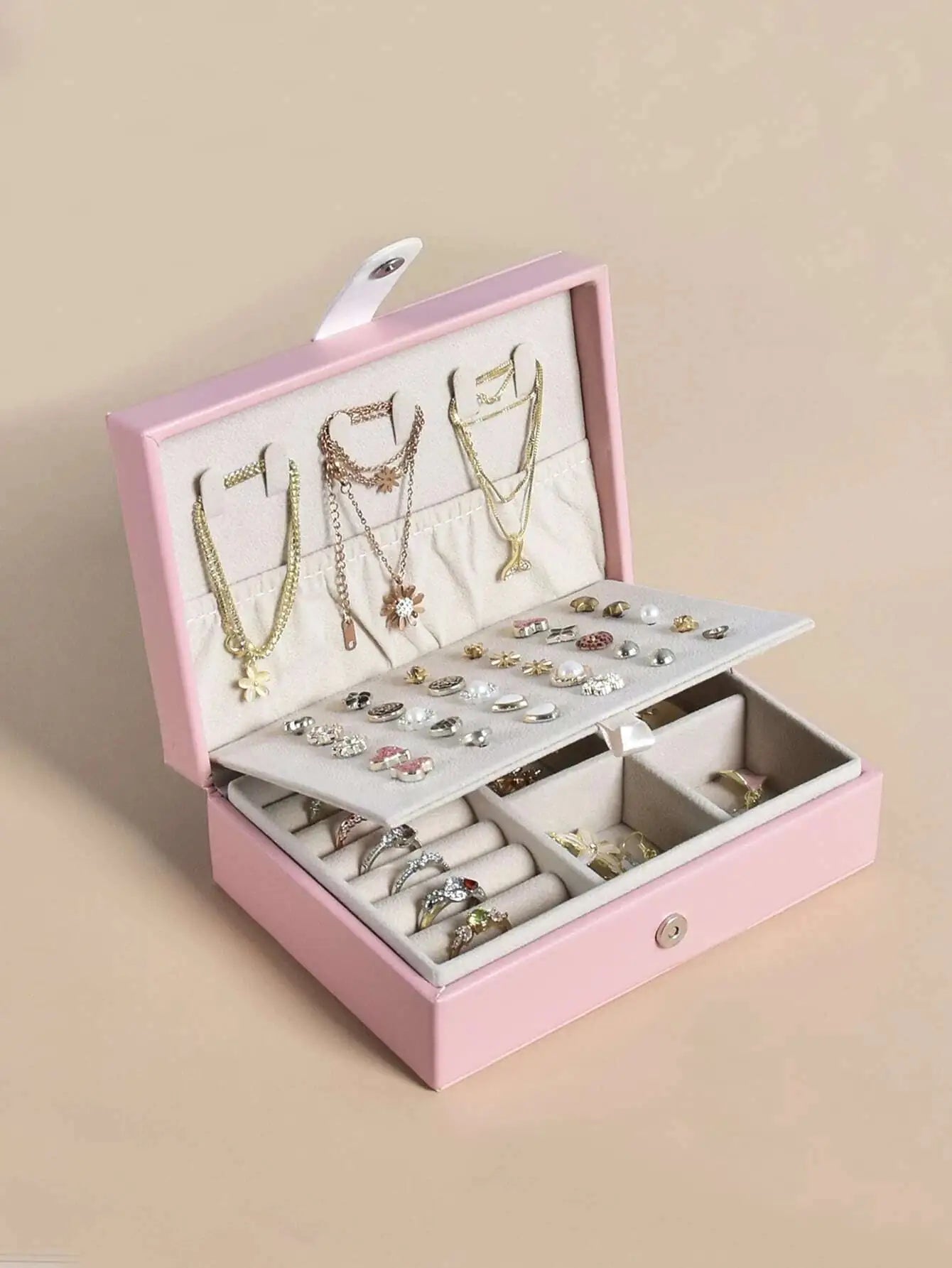 GZ Ice presents Gleeft® Double Layer Jewelry Box
