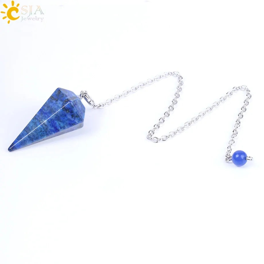 GZ Ice presents Healing Pendulum, Divination Quartz Pendulums
