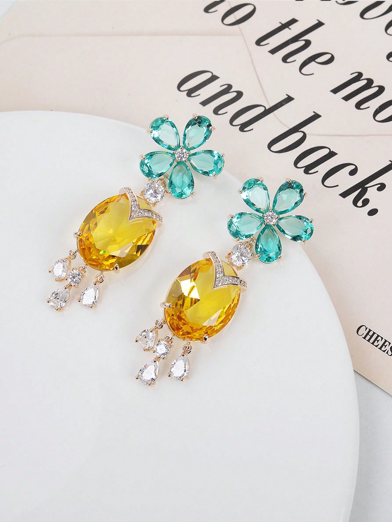 GZ Ice presents this dainty pair of luxury designer fashion, S925 Silver, bling beautifully crafted earrings.