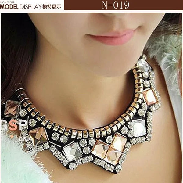 GZ Ice presents Fashionable Statement Choker Necklace