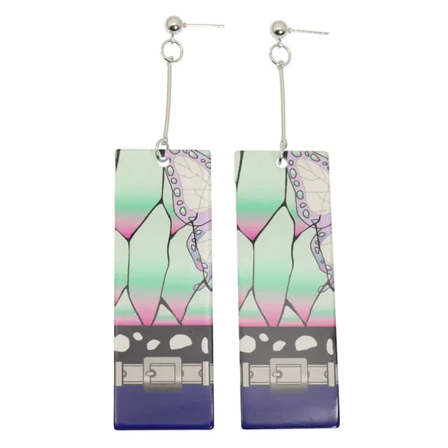 GZ Ice presents Acrylic Tanjiro Ornamental Earrings