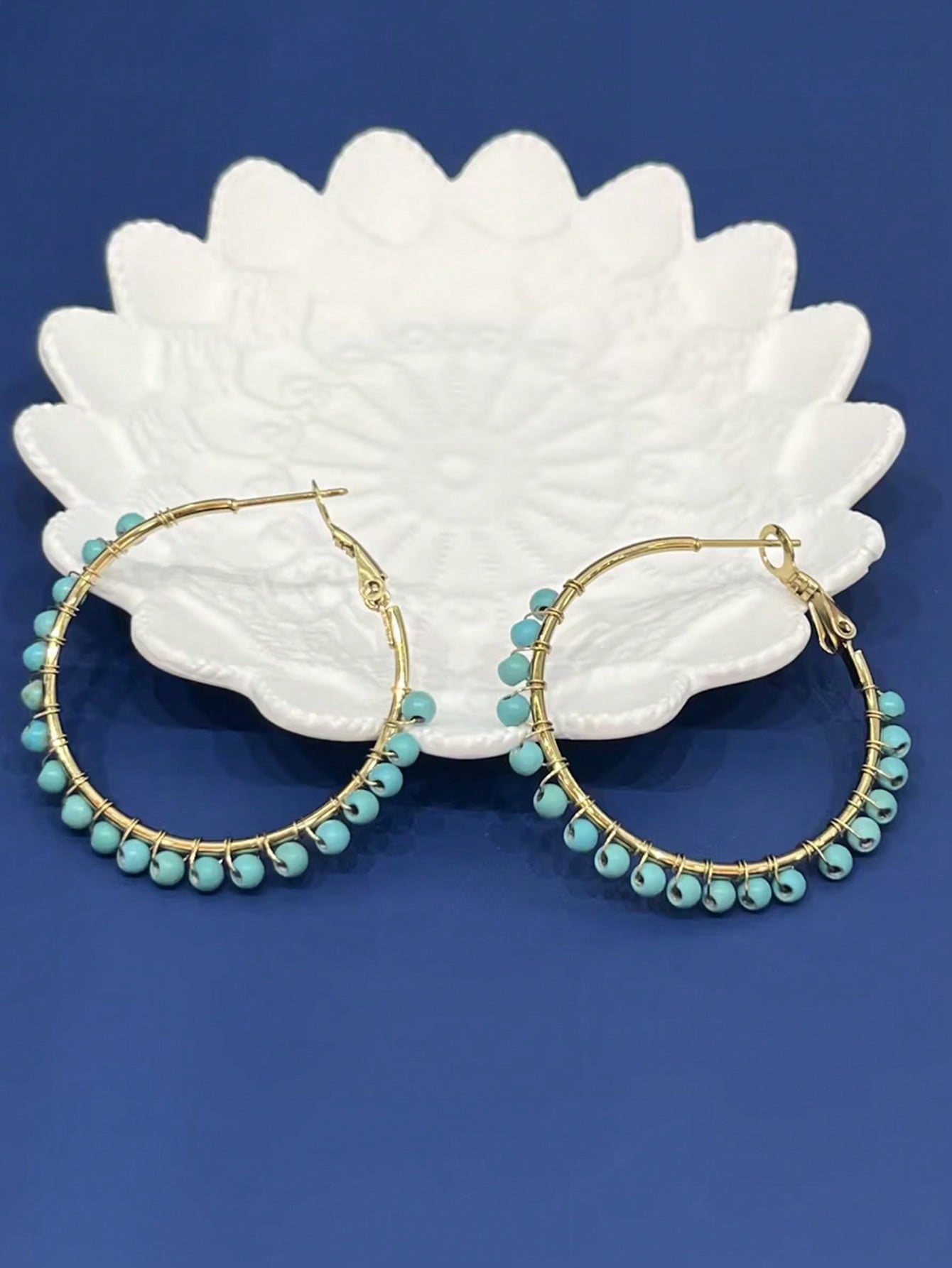 GZ Ice presents Vintage fashion delicate earrings