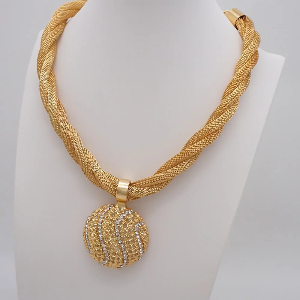 GZ Ice presentsn Fine Gold Jewelry Set