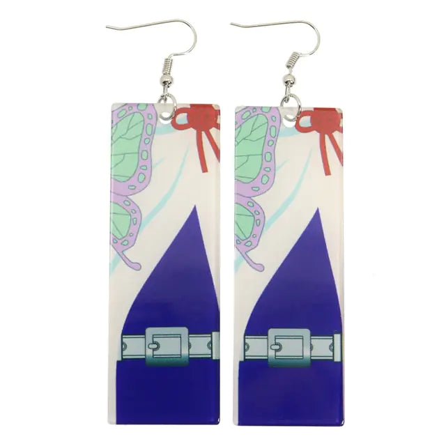 GZ Ice presents Acrylic Tanjiro Ornamental Earrings