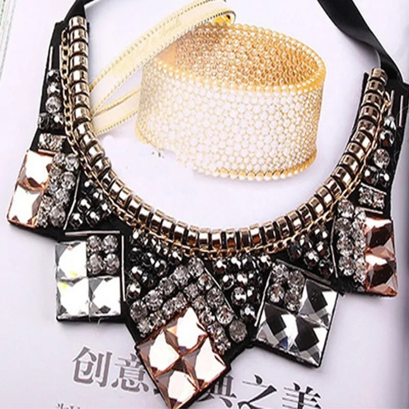 GZ Ice presents Fashionable Statement Choker Necklace