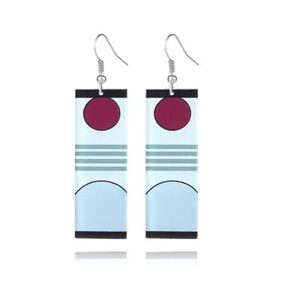 GZ Ice presents Acrylic Tanjiro Ornamental Earrings