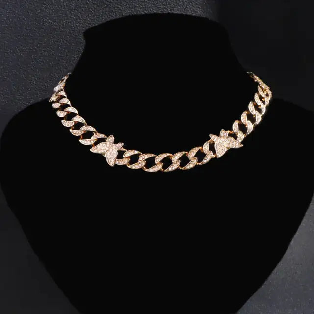 GZ Ice presents 18K Cuban Butterfly Link Chain