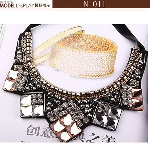 GZ Ice presents Fashionable Statement Choker Necklace