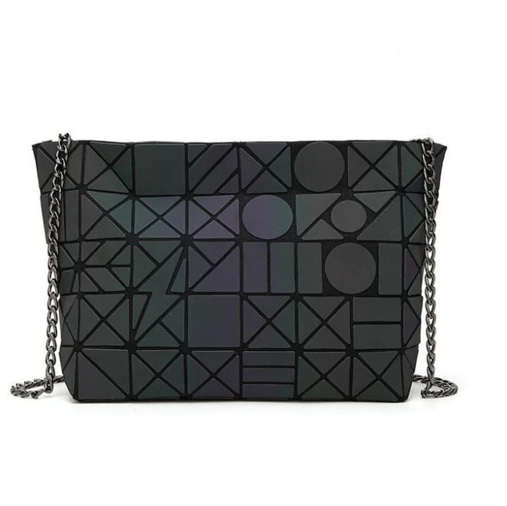 GZ Ice presents Women's Hot Luminous Geometric Laser Bag