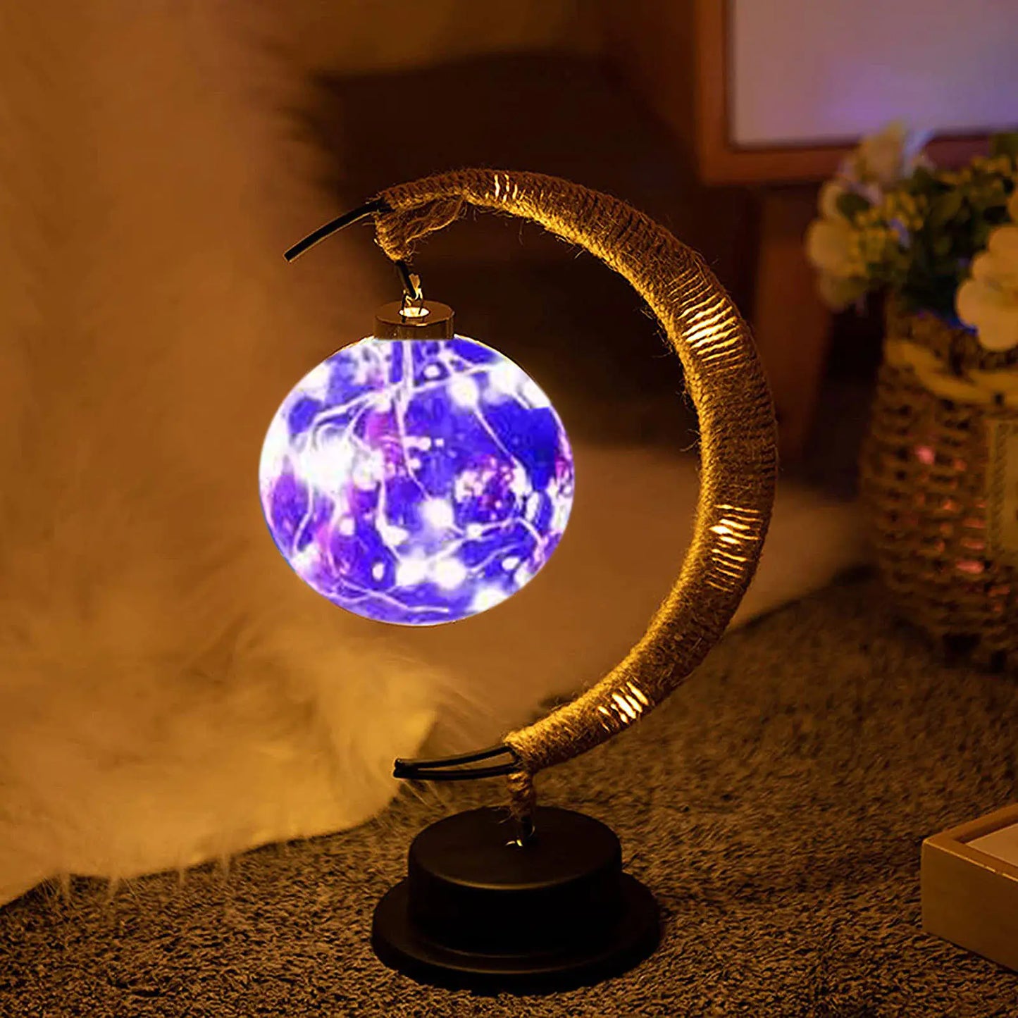 GZ Ice presents 3D Moon LED Moon Lamp